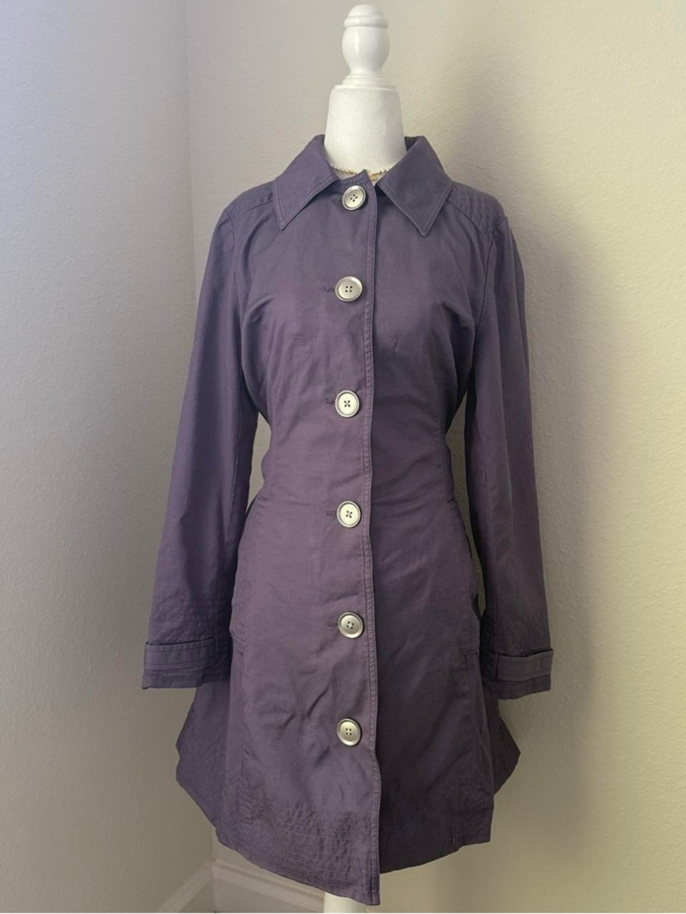 Apt. 9 Purple Peacoat